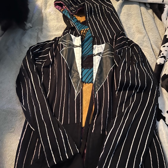 Tops - Reversible women’s nightmare before Christmas zip up hoodie.